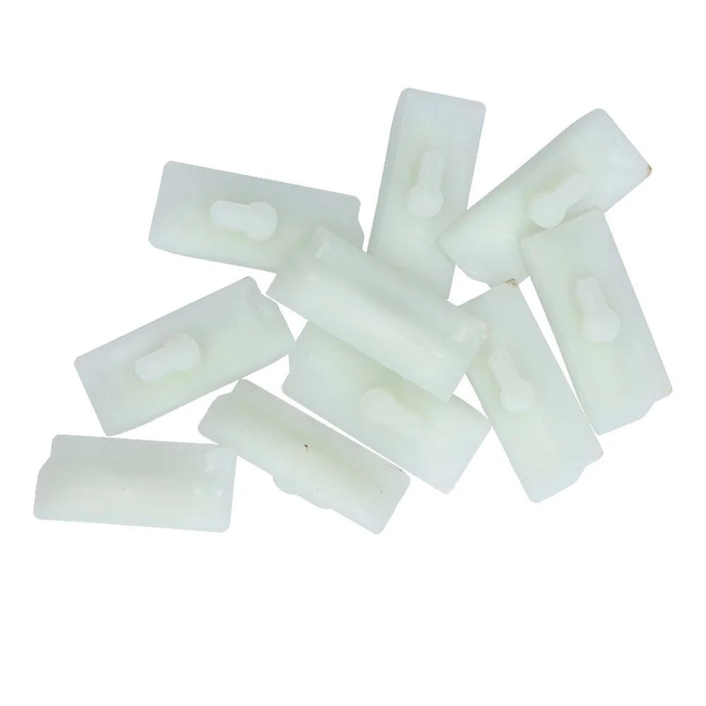 Plastic Chain Guide Bumper Strip White Easy to Install Chain Accessories Kit for Stihl MS290 MS310 MS360 MS390 MS440 MS640 MS660
