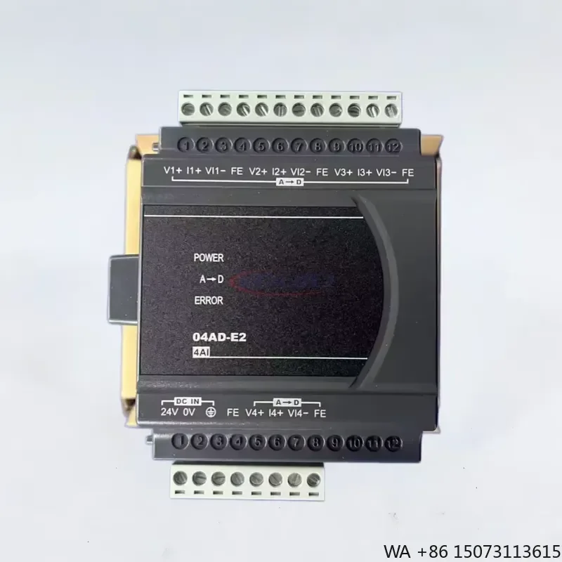 for Delta DVP Series Analog Input Module DVP04AD-E2 PLC Analog I/O Module New Original