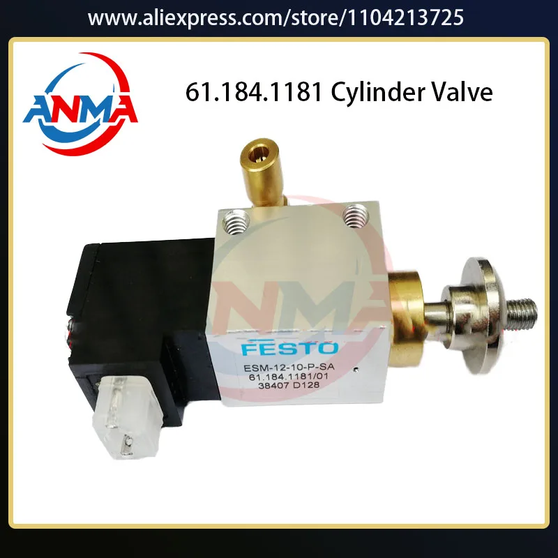 

Best quality 61.184.1181 Cylinder Valve 24VDC Heidelberg Printing Machine Parts For SM74 SM52 Fast Delivery