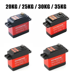 Waterproof Servo 20KG 25KG 30KG 35GK High Speed servo Metal Gear Digital Servo RC Baja Servo 25T Arm For 1/8 1/10 Scale RC Cars