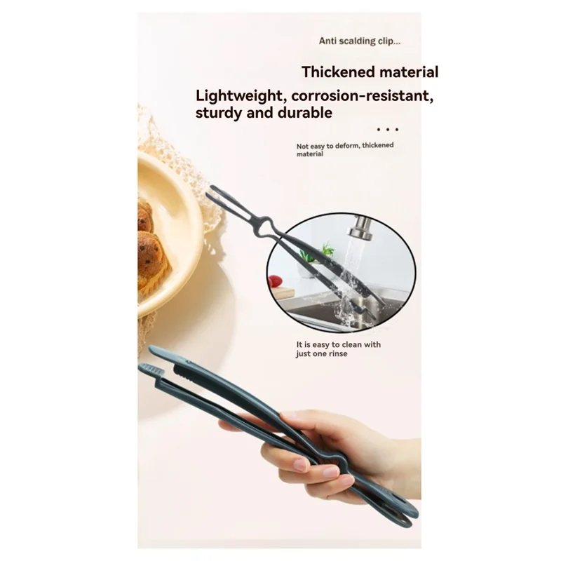 Clipe de cozinha multifuncional A69M artefato anti-escaldante e antiderrapante com abridor de saco portátil