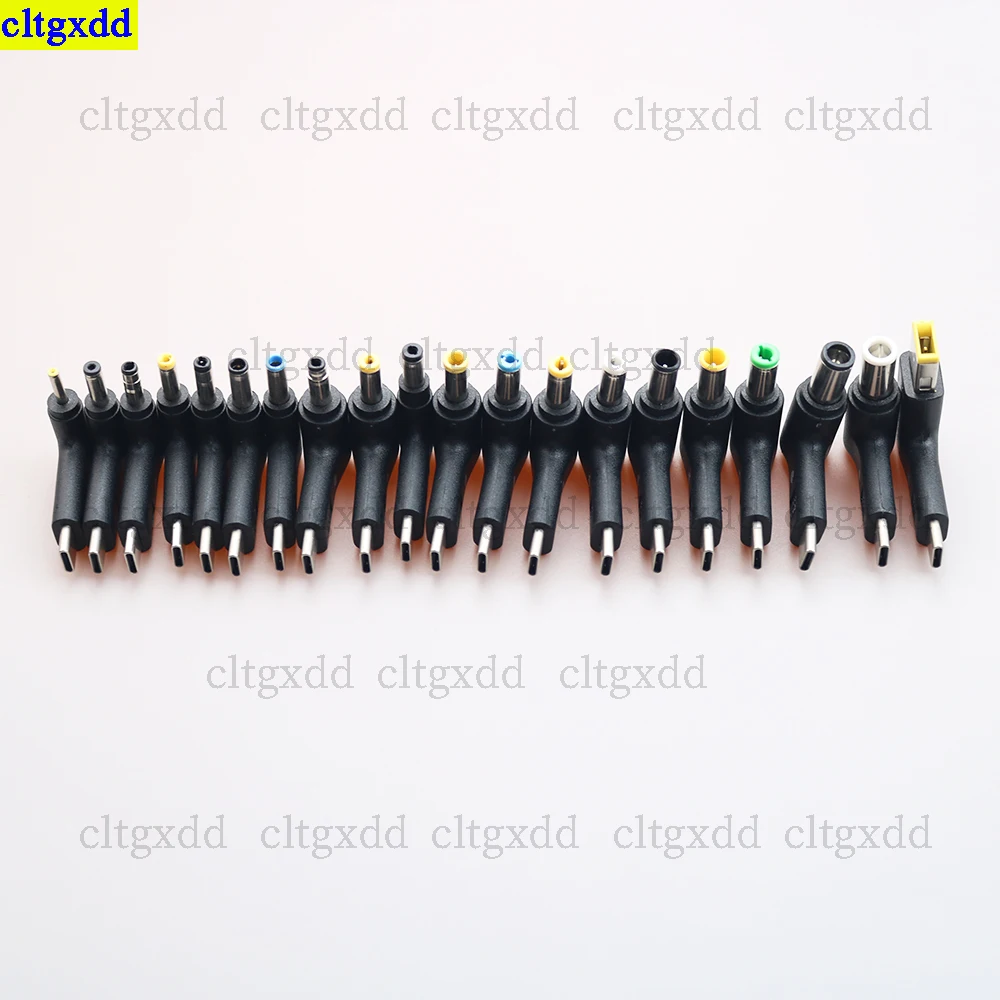 cltgxdd 1piece USB Type-C laptop power DC elbow plug adapter suitable FOR Asus Lenovo Acer Dell HP Sony Notebook adapter