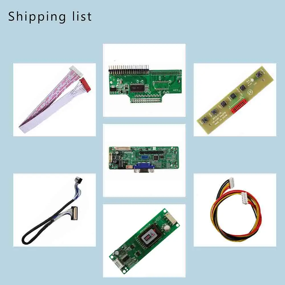 لوحة تحكم VGA لشاشة 12.1 بوصة 800x600 NL8060BC31-27 CMOS TFT LCD