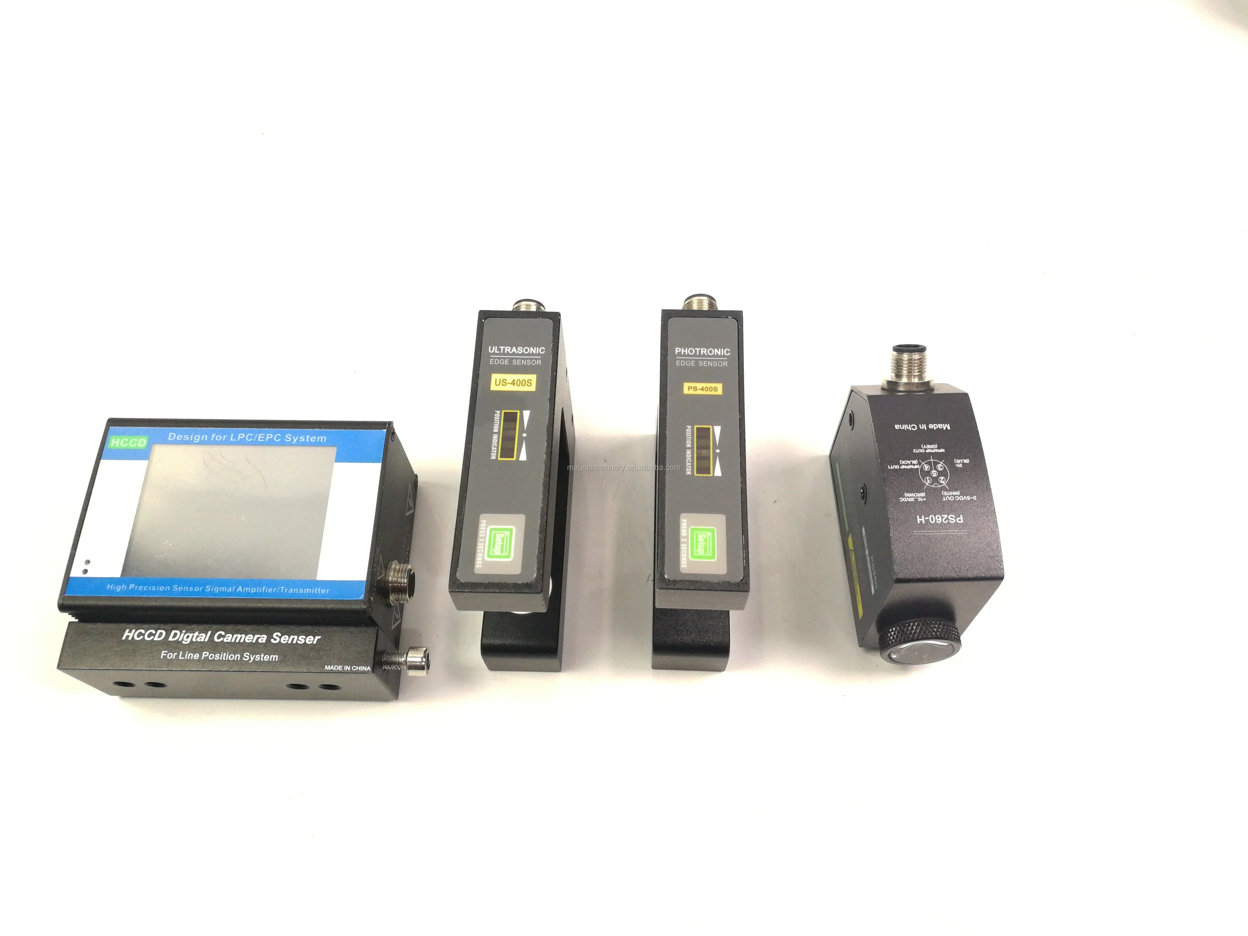 Sistema de control de guía web Magni