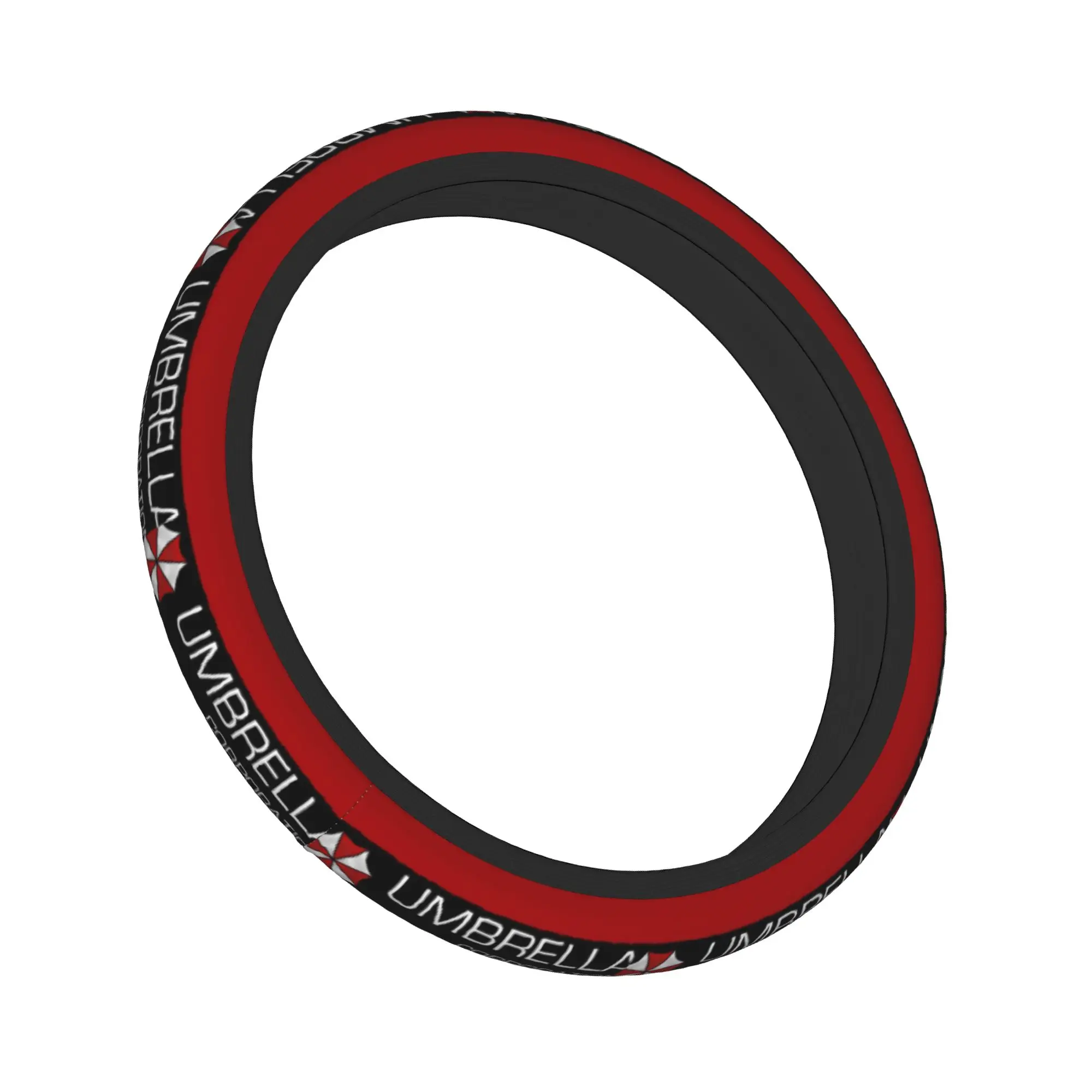 Umbrella Corps Resident Car Steering Wheel Cover 37-38 Anti-slip Eviled Auto Steering Wheel Protector Elastische Car Accessories - view 6