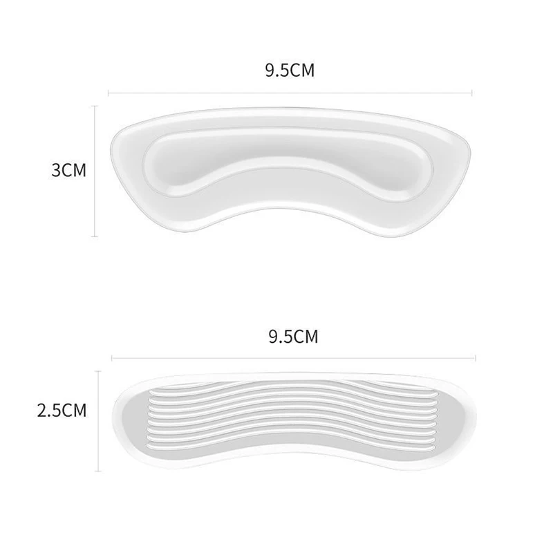 여성용 실리콘 힐 보호대 스티커, 샌들 삽입 신발 힐 쿠션, 발 관리, 마모 방지 쿠션, 통증 완화 신발 패드, 신제품