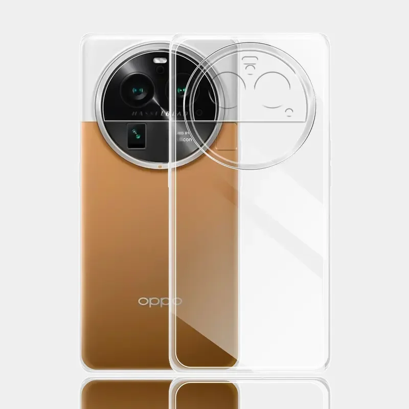 For Oppo Find X6 pro phone case thin silicone soft TPU clear back cases for opo find x6pro orro findx6pro cover coque fundas Gel