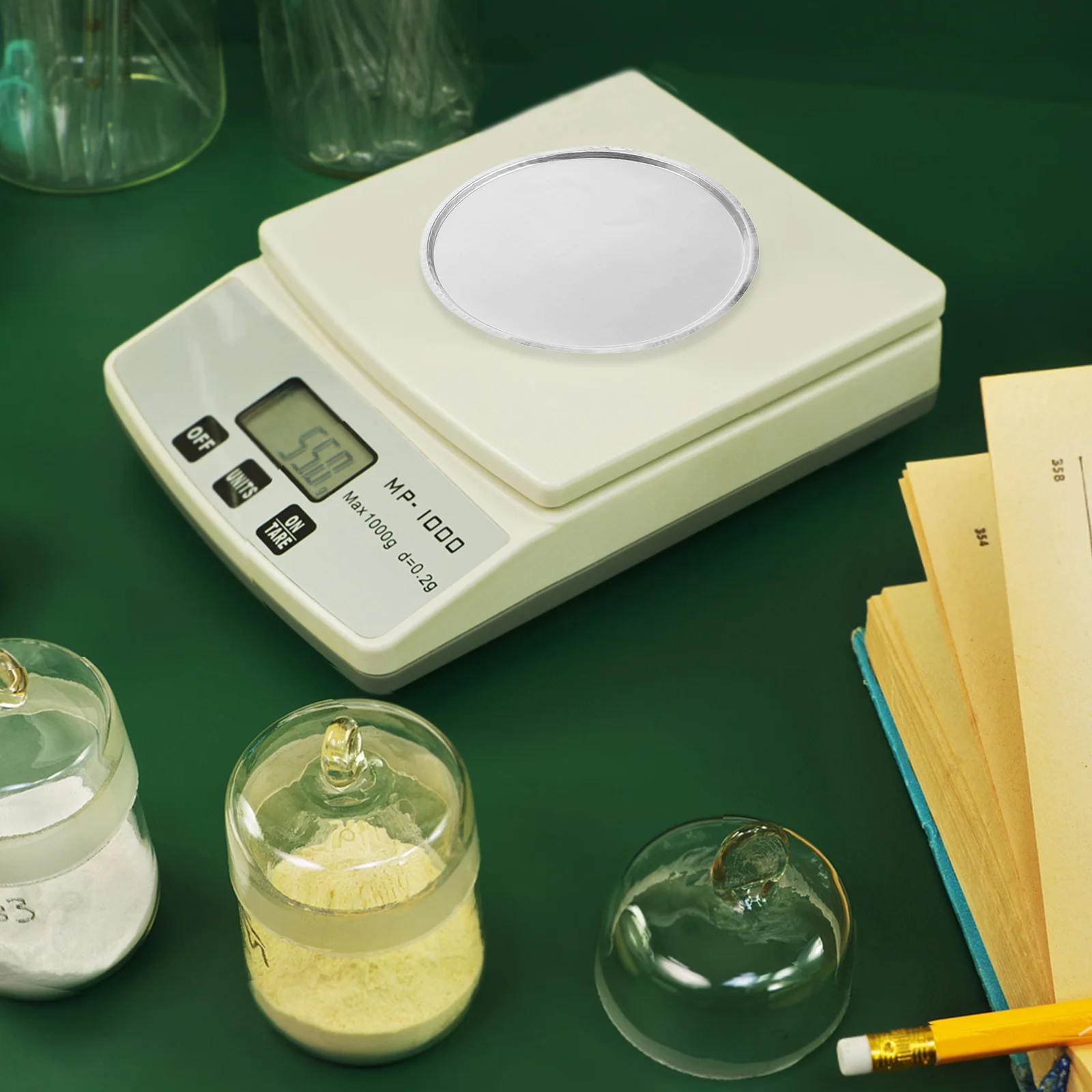 

10pcs 50Ml Laboratory Weighing Dishes Aluminum Containers For Powder Liquid Accurate Measurement Lab Trays Sample Pans Teaching