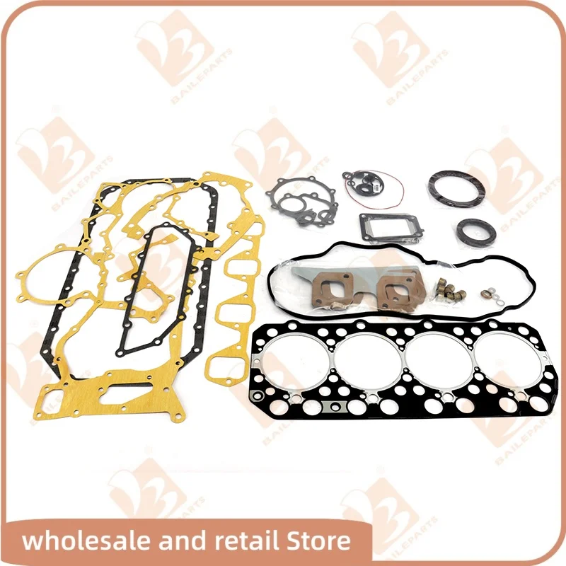 Полный комплект прокладок для Nissan FD42 FD46 FD46T, детали двигателя грузовиков или прокладка головки блока цилиндров 11044-0T001 10101-0T025