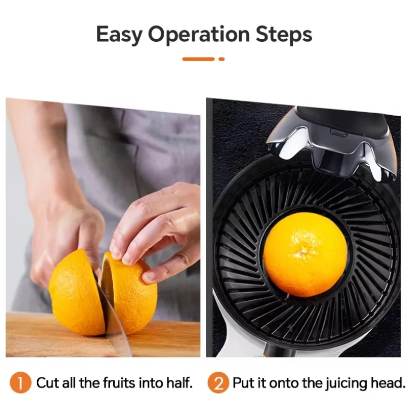 Electric Citrus Juicer Aluminum Body Manual Juicer Orange Commercial 3