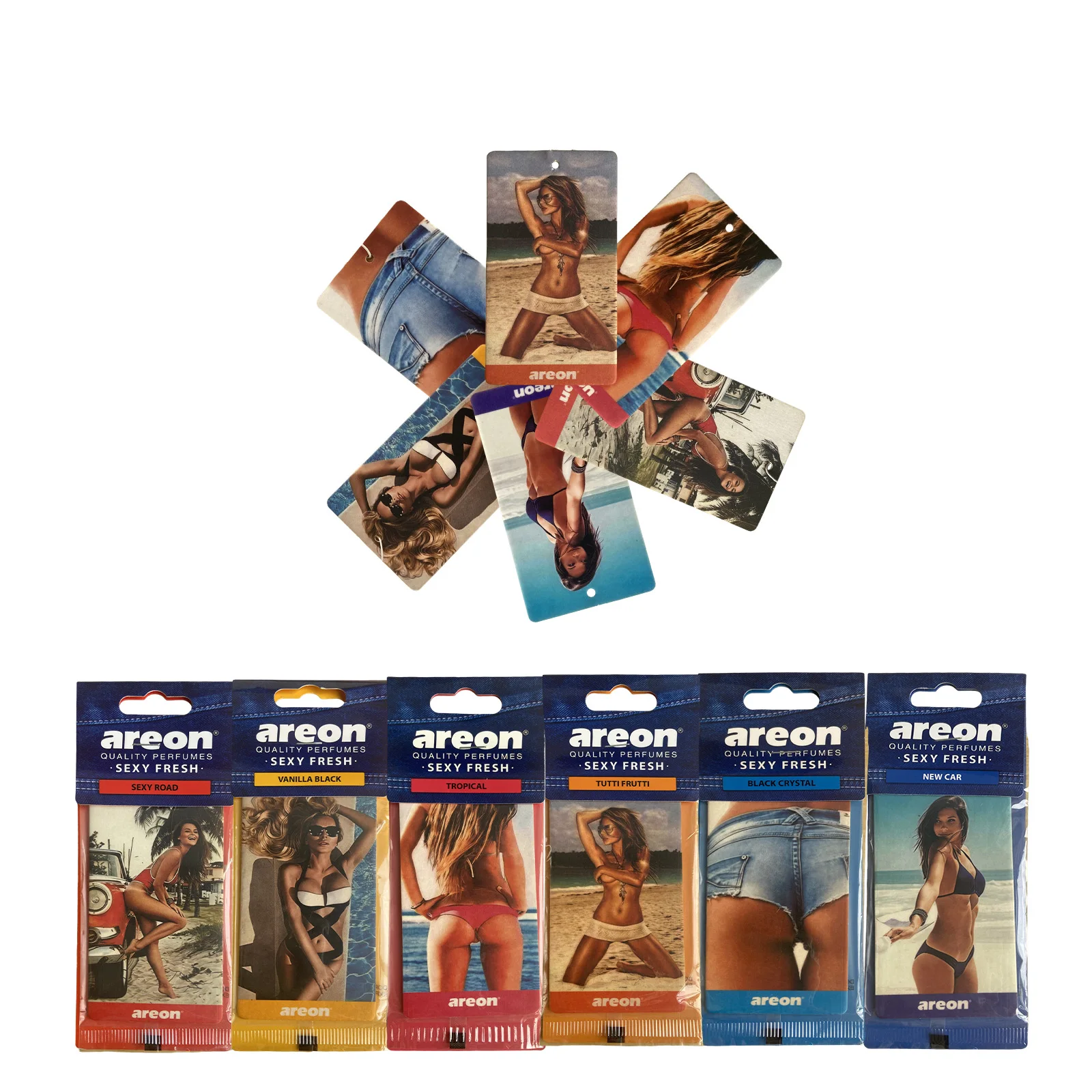 6-Scent Portable Aroma Tablets, Perfect for Car & Home, Small & Exquisite