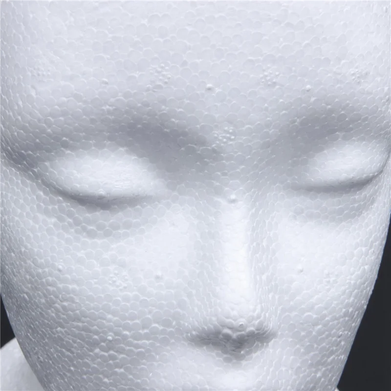 WIND FLYING 10X Female Foam Mannequin Head Model Hat Wig Display Stand Rack White