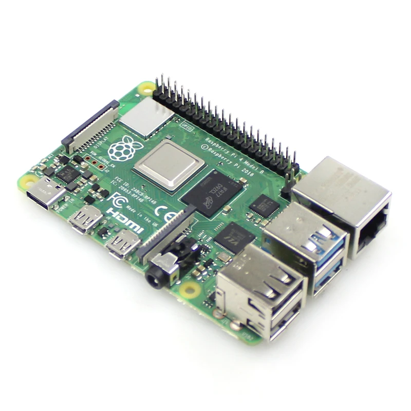 Raspberry Pi 4B Made in UK 1GB 2GB 4GB 8GB Raspberry Pi 4B Development Board Module Programming AI Starter Kit Python - view 3