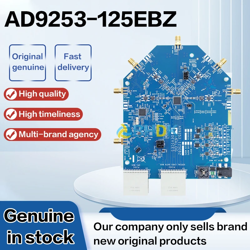 100% Original AD9253‑125EBZ Four‑Channel 14‑Bit 125MSPS Analog‑to‑Digital Converter ADC High‑Speed Sampling Data Capture