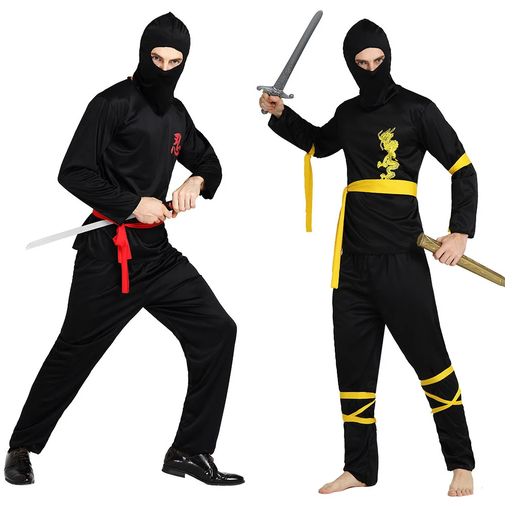 Conjuntos de ropa para niños, disfraces de Ninja, fiesta de Navidad, niños, niñas, Guerrero, sigilo, Año Nuevo, Purim, Cosplay, disfraz de Assassin