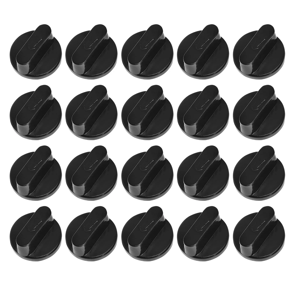 

20pcs Stove Knob Rotary Cooker Replacement Kitchen On Off Durable Gas Stove Accessory Easy Operate