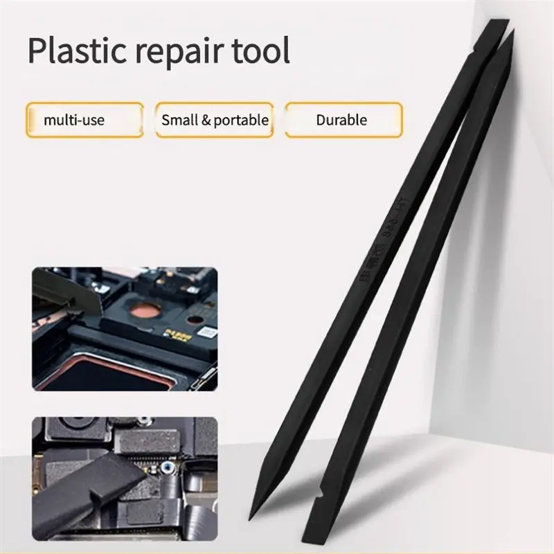 3 قطعة قضبان إصلاح آيفون سامسونج افتتاح حدق البلاستيك المخل تفكيك عدة الهاتف المحمول ملعقة طقم أدوات يدوية