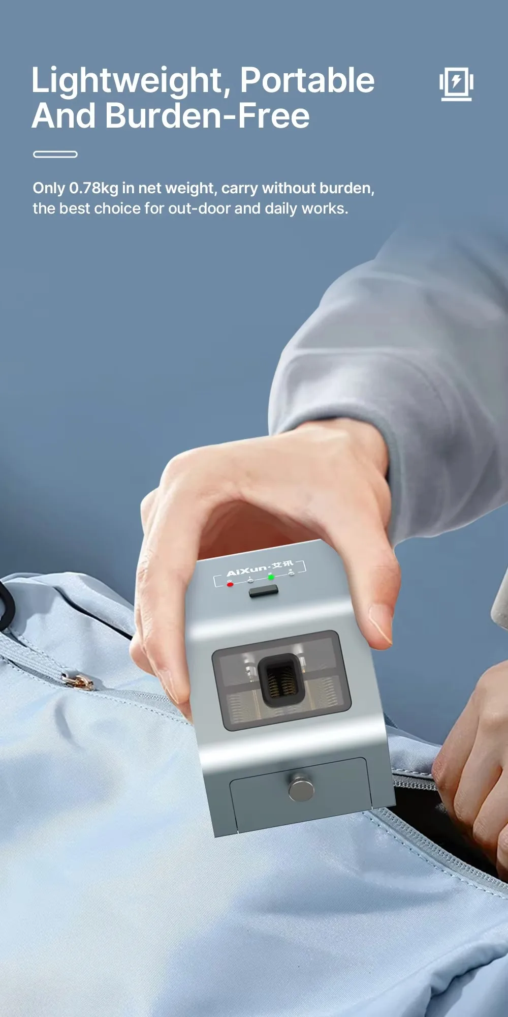 JC Aixun CM30 Lötspitzen-Reinigungsmaschine für C210 C115 C245 T12 Lötspitzen, automatische Entzinnungs- und Reinigungsmaschine – Detail 9