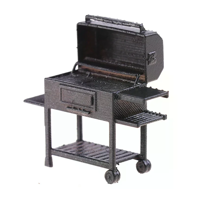 Toy Toys Dollhouse Kit Hot Sale 1/20 Scale Cute Mini Furniture Bbq Grill Miniature Ornaments Doll House Gadget chen Food for