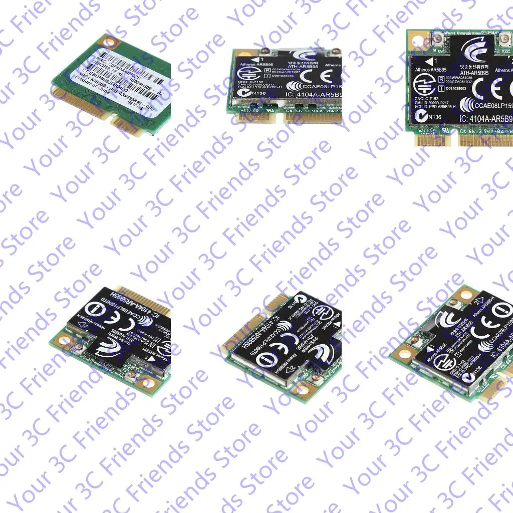 

Беспроводная 150 мл. 802.11b/g/n Половина мини-карта PCI-E для Atheros AR5B95 605560-005