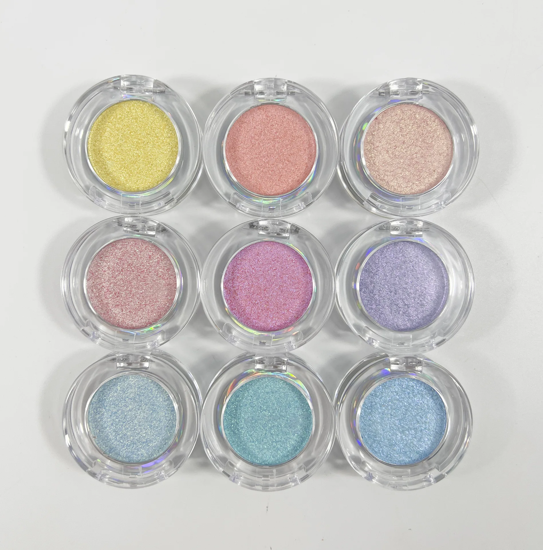 Shiny อายแชโดว์ Highlighter Make Up Holographic Body Bright เครื่องสำอางค์ Chameleon Duochrome Glitter Shimmer อายแชโดว์แต่งหน้า