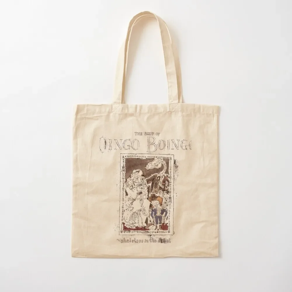 

The Best of Oingo Boingo T-Shirt Tote Bag reusable shopping bags Big bag Tote Bag