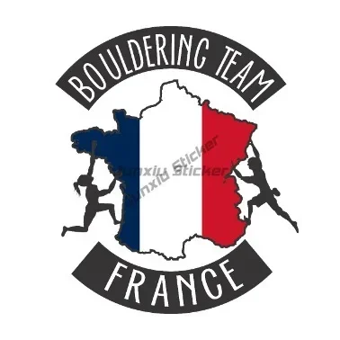 France Flag Map Eiffel Tower Creative Personalized Stickers for Car Bicycle Window Helmet Fridge Wall Decoration Accessories