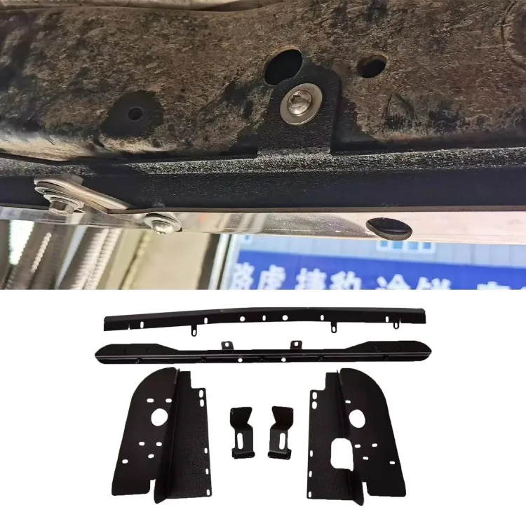 

New Heavy Duty 4x4 Accessories Manganese Steel Durable Rear Sand Flap Reinforcement for Toyota Prado LC120