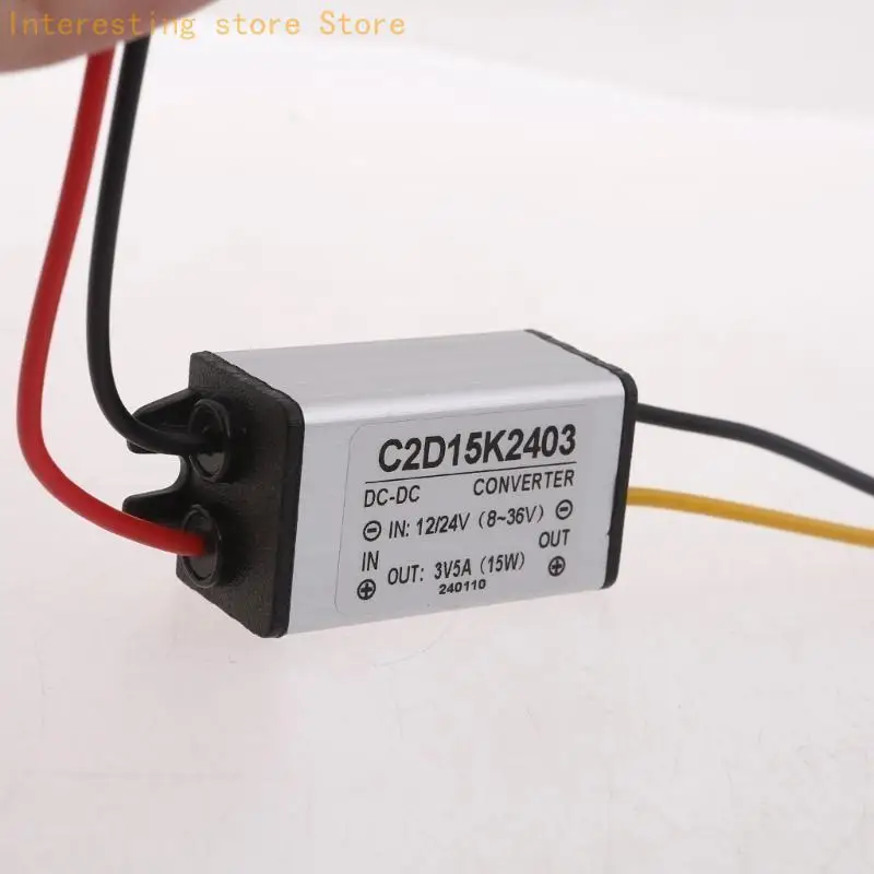 Regulator Modules Mini Reducer DC12V-24V to 3V 5A 15W Converter Power 55KC