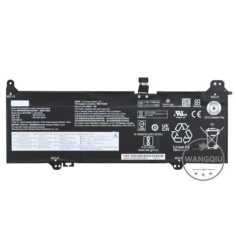 Original laptop battery for Lenovo 14W Type 81MQ Chromebook S345-14AST L18M3PG2 L18L3PG2 5B10W13942 5B10T09111 5B10W13943