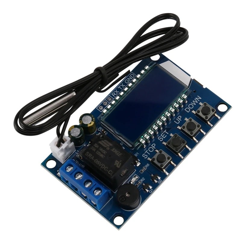 Temperatur regler modul, automatischer Thermostat schalter 10a Relais modul, mit wasserdichter Sensors onde