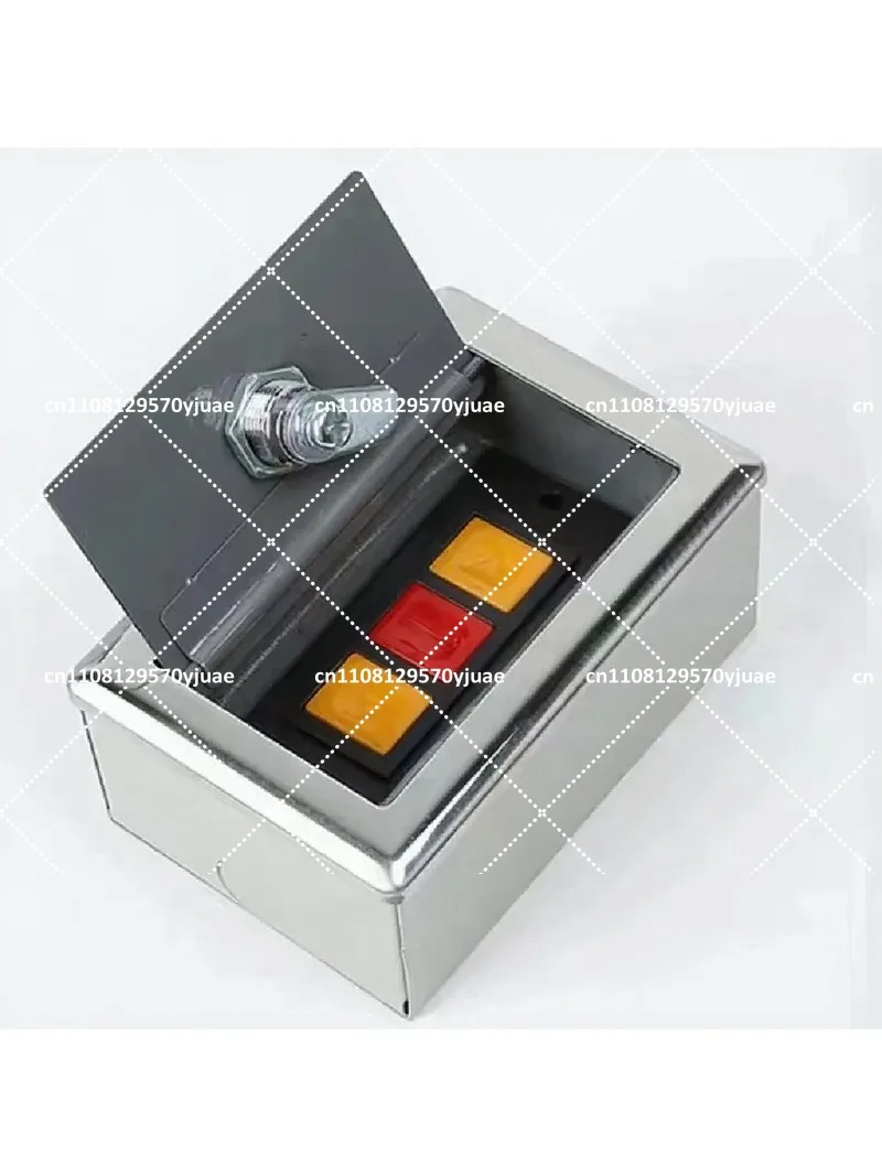 Up Down Stop 3 Button Roller Shutter Garage Door Switch with Cassette Cover and Key