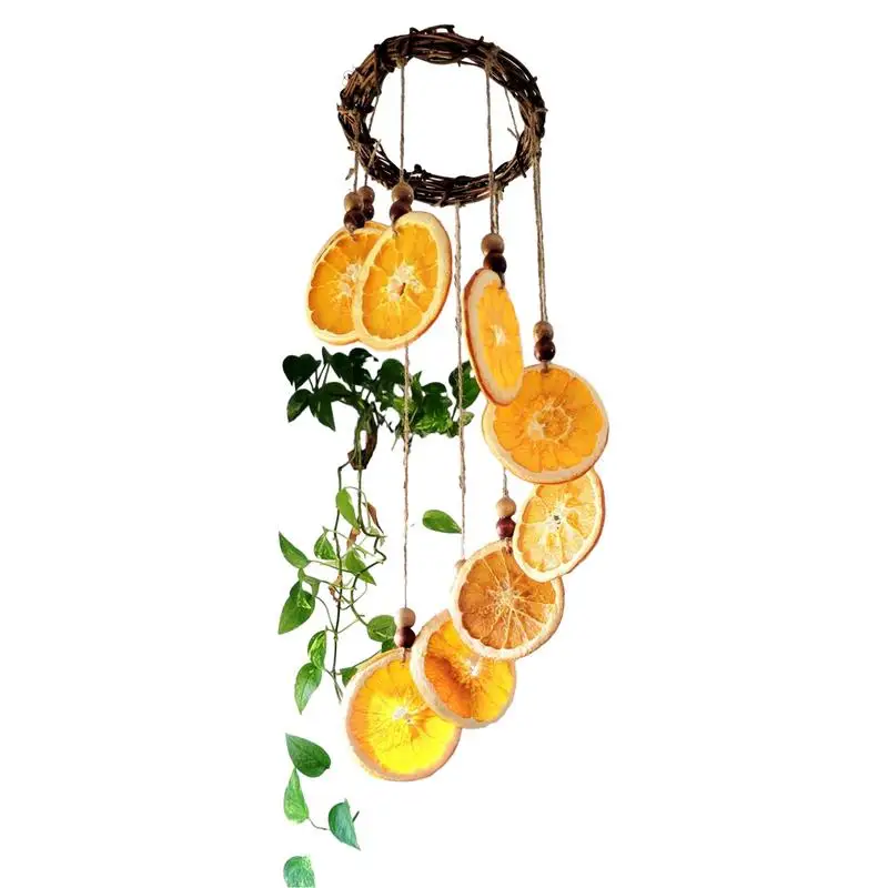 Wind Chime Making Supplies Orange Slice Craft Wind Chime Orange Slices Fragrance Art Crafts Home Kitchen Decoration