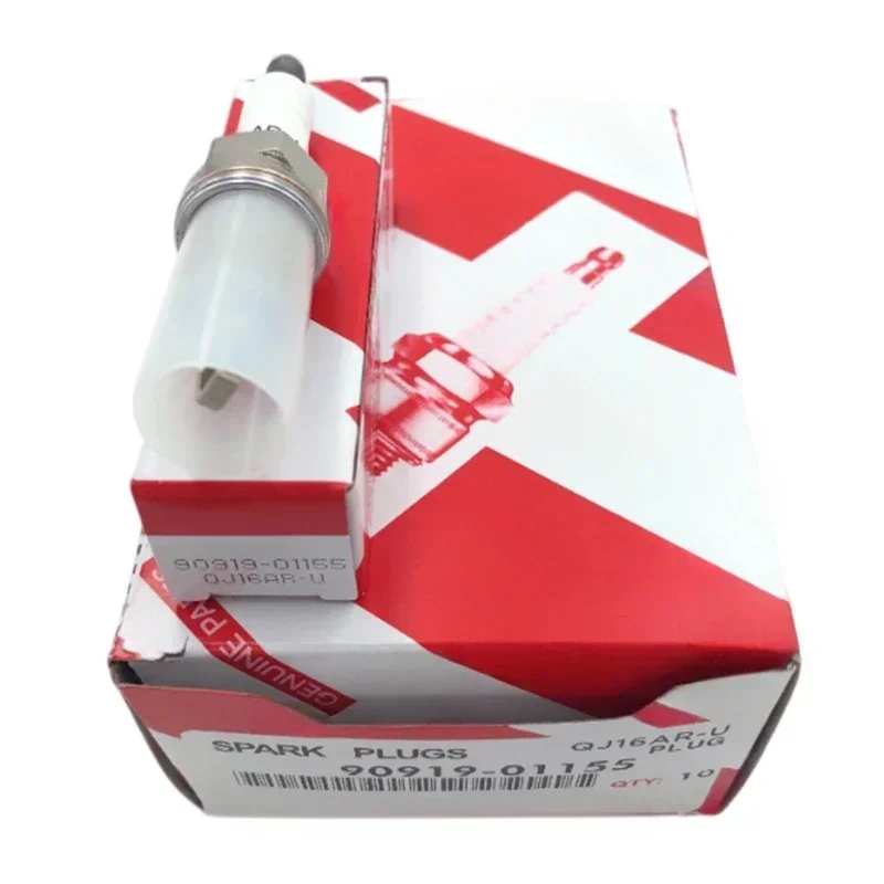 

4/6 шт. 90919-01155 QJ16AR-U обычная свеча зажигания, подходит для Toyota Carina Corolla 1,6, подходит для Dodge VIPER DAKOTA DURANGE RAM