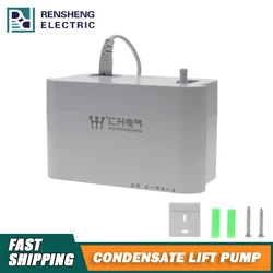 Ultra-quiet Condensate Removal Pump Air Conditioner Drainage Pump Condensate Lift Pumps Motor Filter 220V Automatic Water Pump