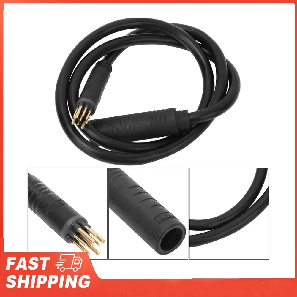 Câble de moteur de vélo électrique câble d'extension de moteur de roue à 9 broches pour vélo électrique fil femelle à mâle accessoire de vélo électrique