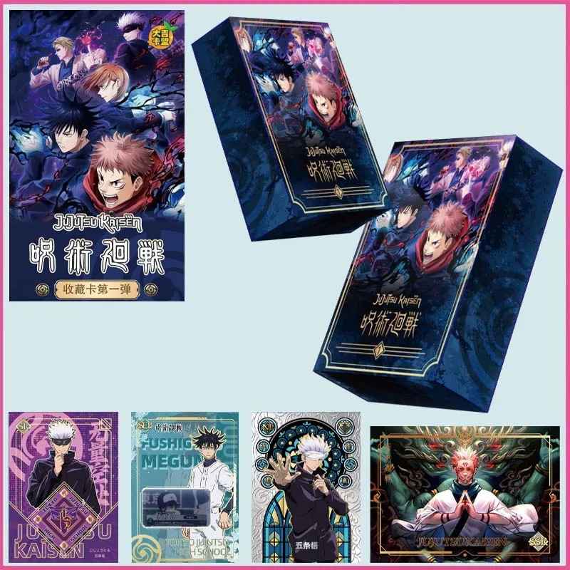 

Jujutsu Kaisen Collection Card Wholesale Newest Gojo Satoru ACG TCG CCG Japanese Anime Booster Box Doujin Toys And Hobbies Gift