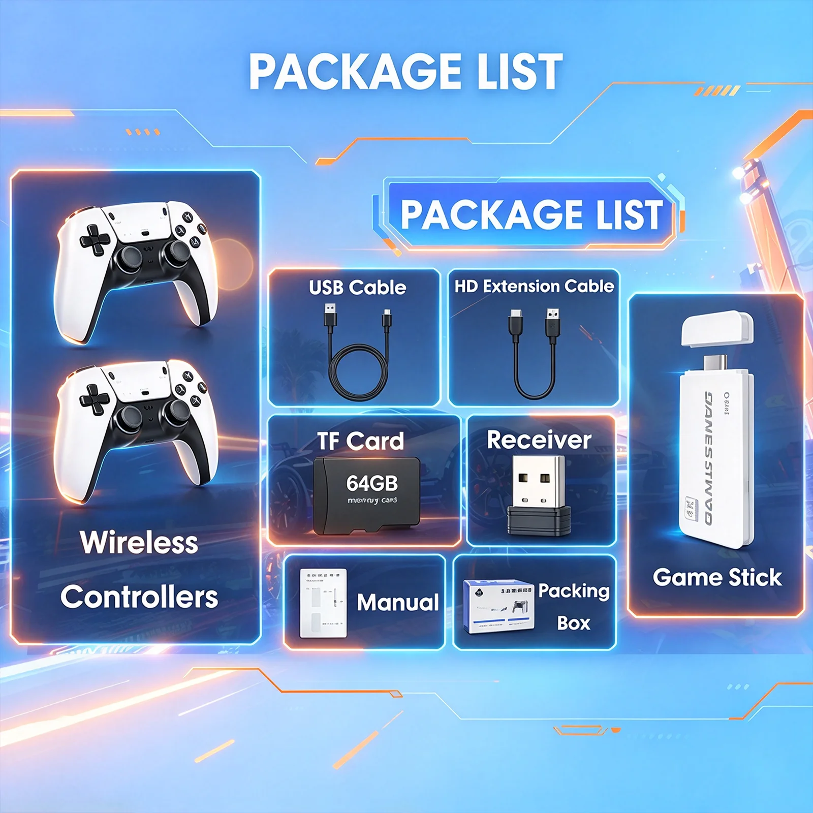 Novo Console de Jogos Sem Fio  - Arcade Vibes avaliação e preço