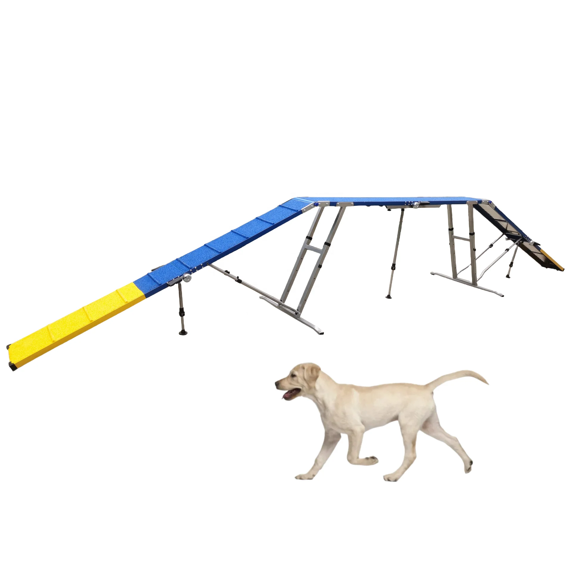 FCI Agility DOG WALK Bridge Agility Training Shetland International Competition Dog Training Equipment