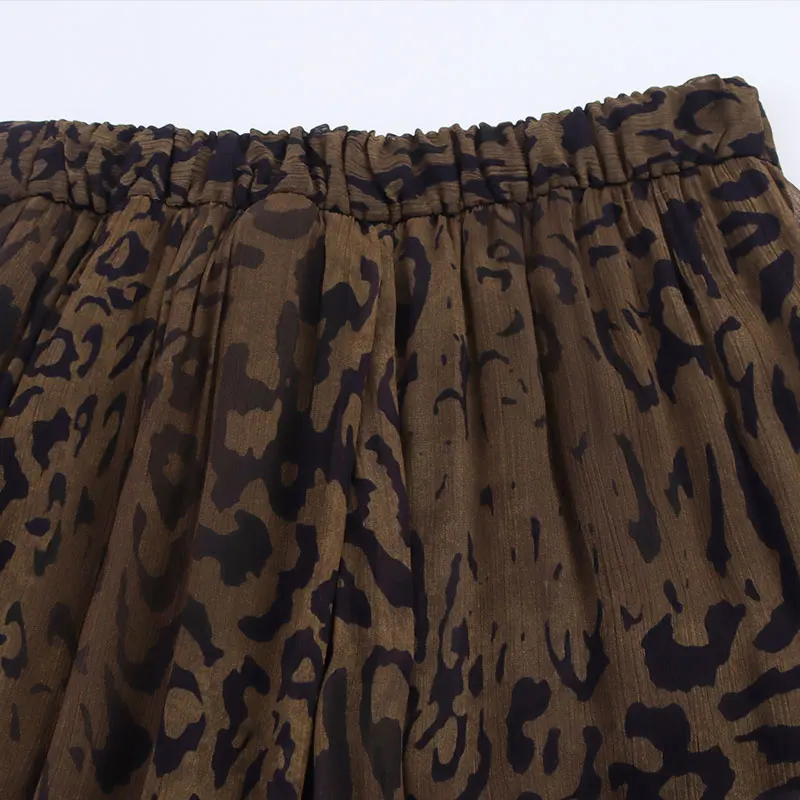 빈티지 레오파드 팬츠 오버사이즈 뉴 Y2k 여성 캐주얼 루즈 와이드 레그 바지 레트로 틴 스트레이트 바지 힙합 스트리트웨어 브랜드