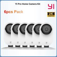 YI Pro 6pcs 2K 3MP Wifi Home Camera with Motion Detection Security Baby Monitor Video Surveillance System Pet IP Smart Cam