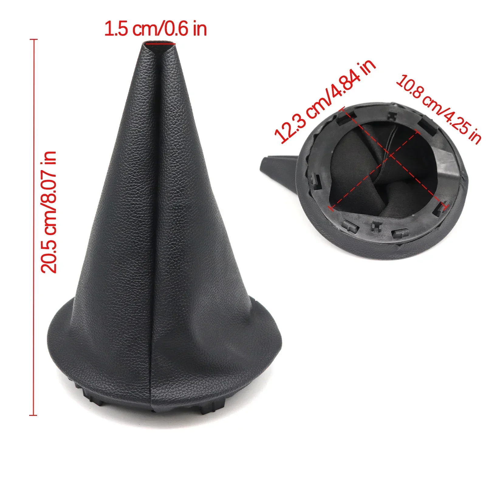 5 Speed Gear Shift Gaiter Boot Collar Cover for Peugeot Partner 2008-2018 Shift Knob Leather Shifter Boot Dust Parts MT 7591.T1