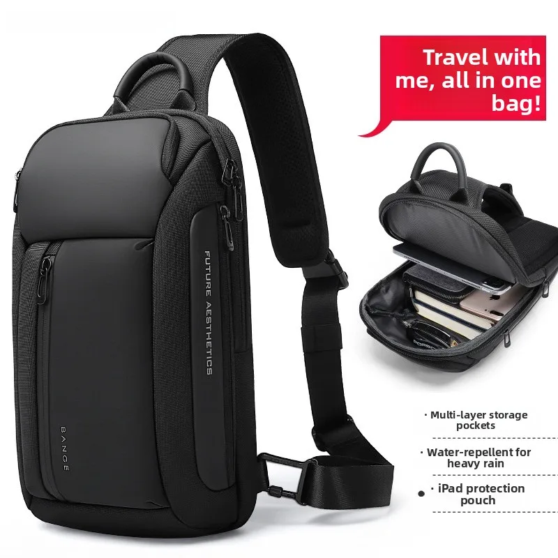 bange-men's-chest-bag-waterproof-casual-single-oulder-sling-bag-crossbody-bag-leisure-men's-bag-outdoor-travel-bapa