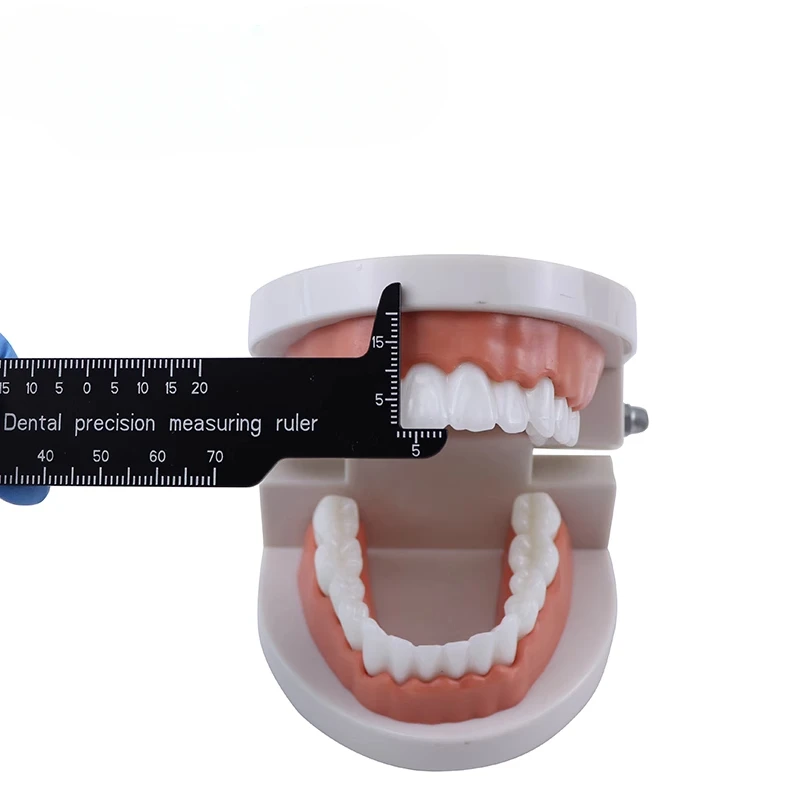 1Pcs Dental Precision Measuring Ruler Dentistry Medical Instruments Gauge Tool for Photography Dentista Material Oral Clean