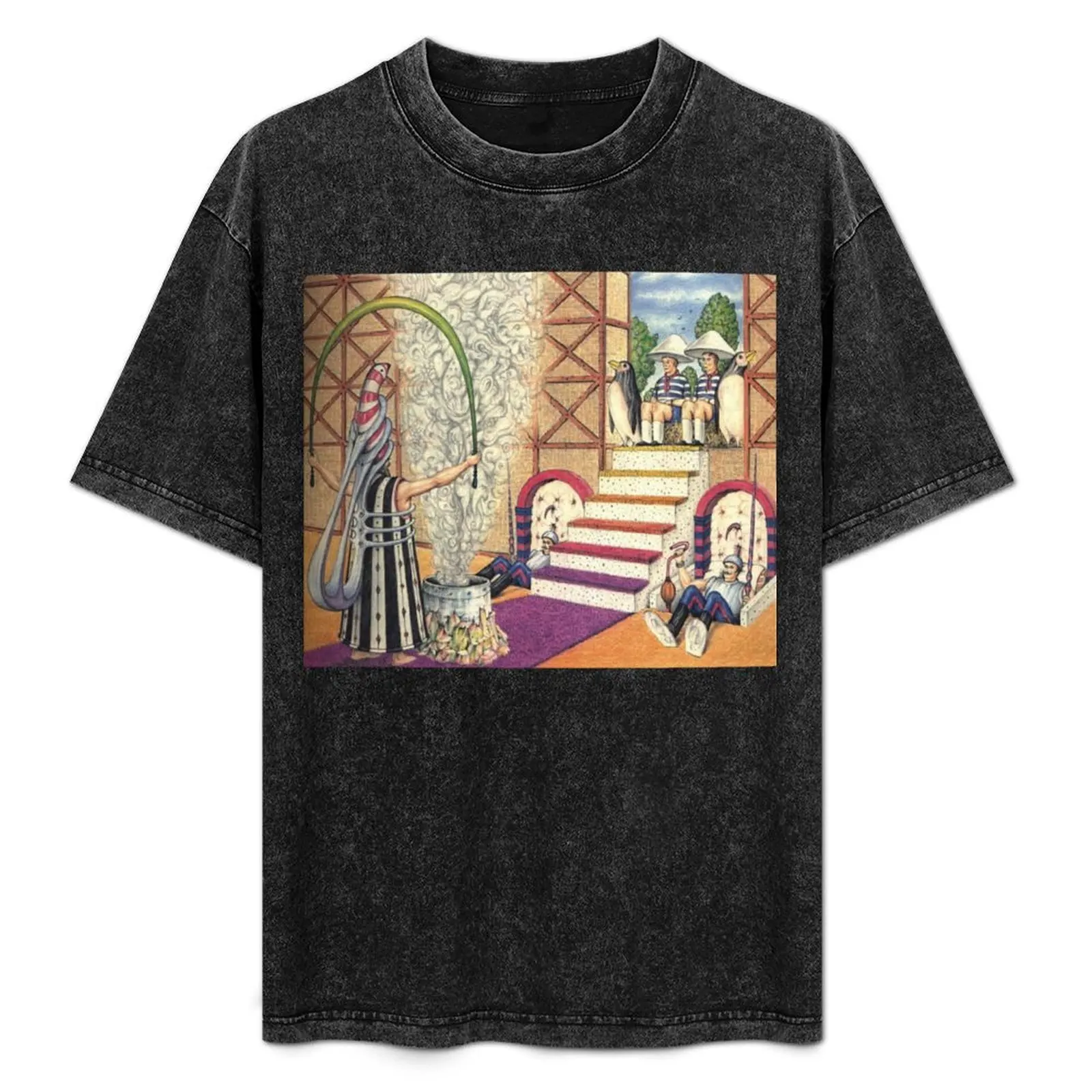 

Codex Seraphinianus T-Shirt Breathable Mesh Panel T-Shirt