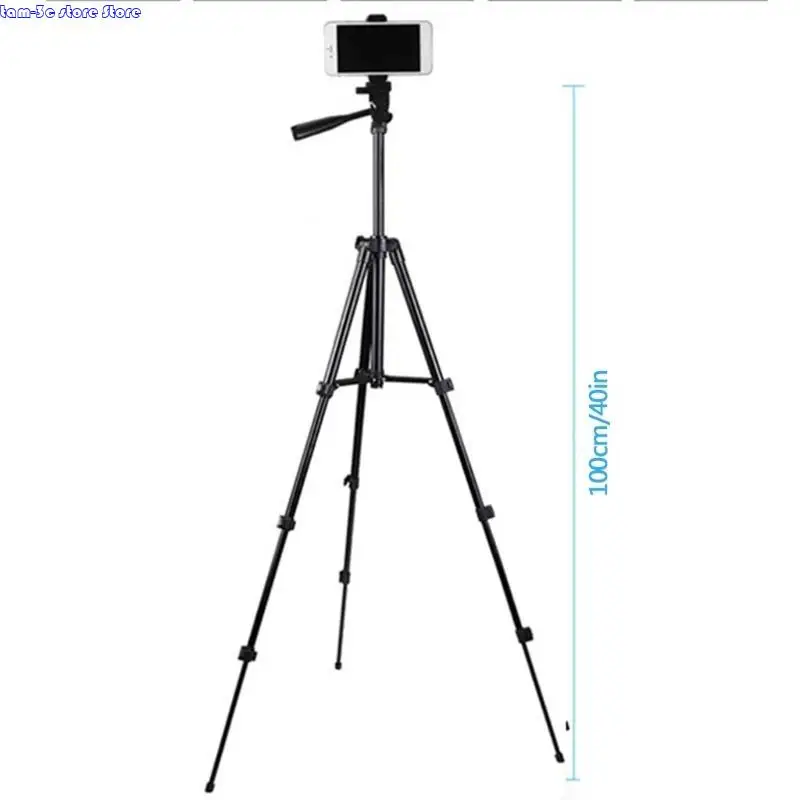 D0UA Гибкий штатив Стенд портатив для компьютерной конференции VLOG 360 °/90 ° вращается