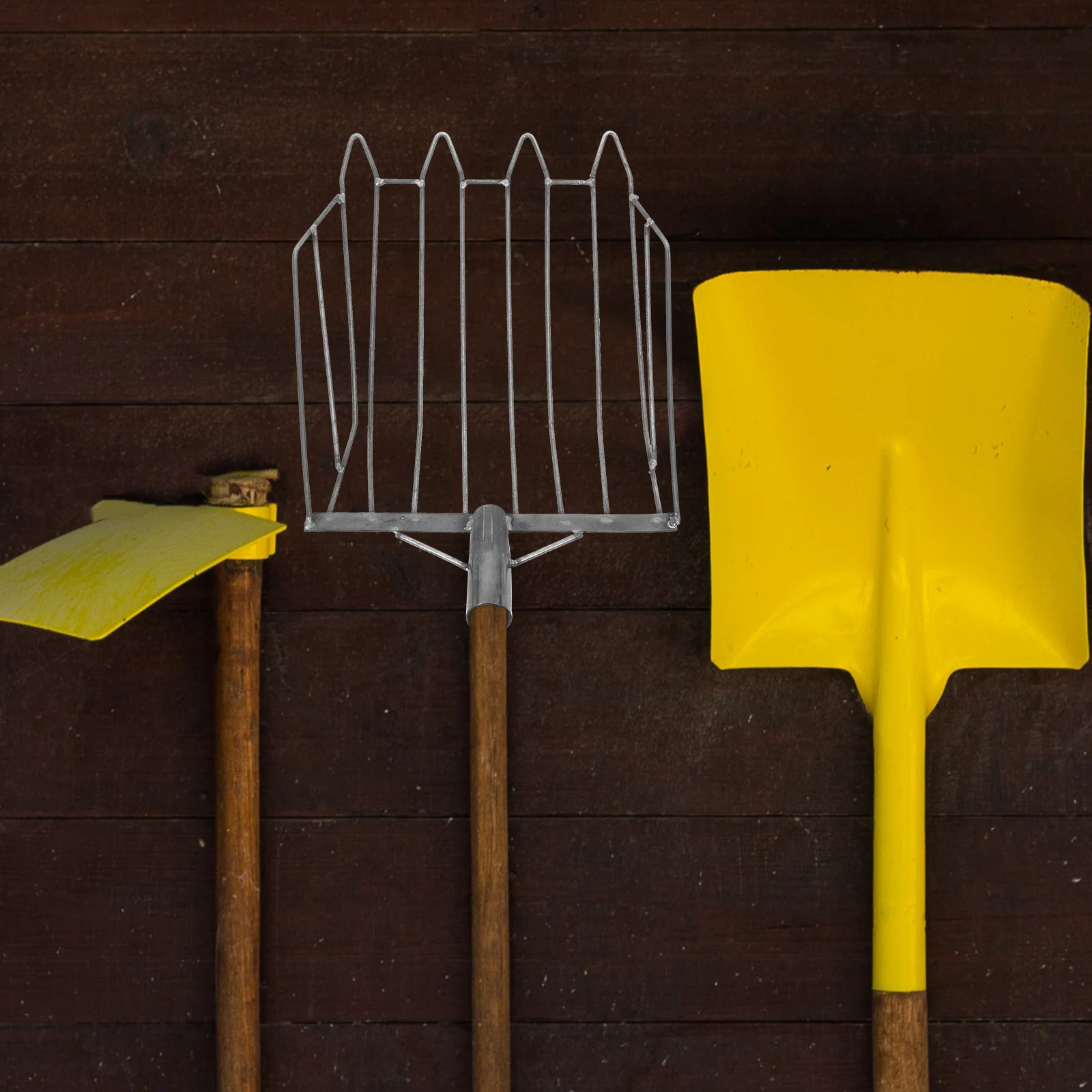 

Corn Fork Shovel Manganese Tool Garden Jujube Soil Loosening Portable Large Farm Spade Digging Supply