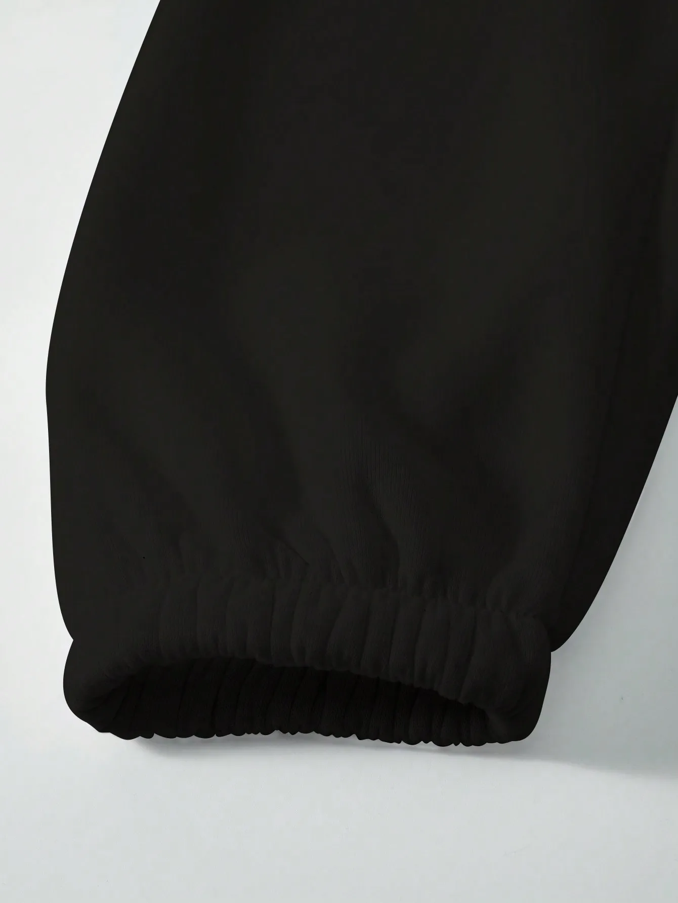 컬러풀한 레터 프린트가 있는 블랙 걸 매직 투피스 스웨트 슈트, 가을 겨울을 위한 캐주얼하고 편안한 트랙슈트