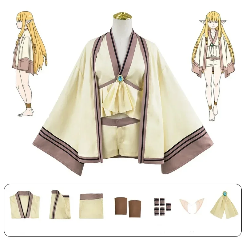 

Frieren Anime Frieren: Beyond Journey's End Serie Cosplay Costume Wig New Character Cosplay Magician Uniform Party Comic Con