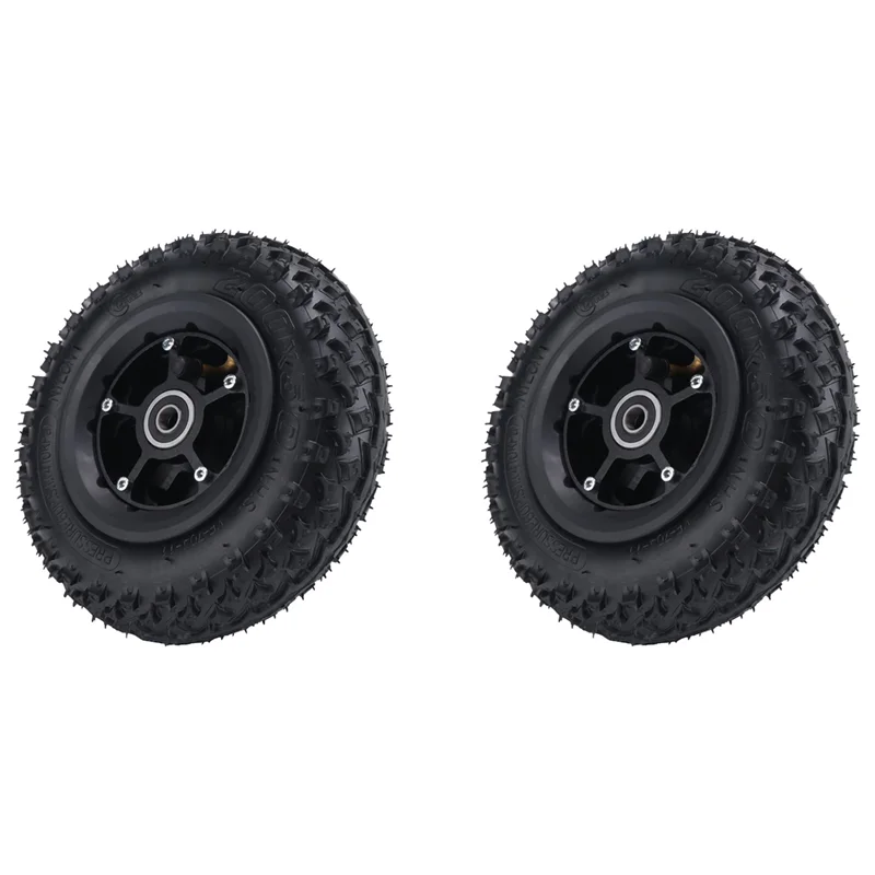

A90Q-2X Rear Wheel 8 Inch 200X50 Pneumatic Tires For Electric Skateboard Damping Cross Country Skateboard Tubeless Tyre Parts